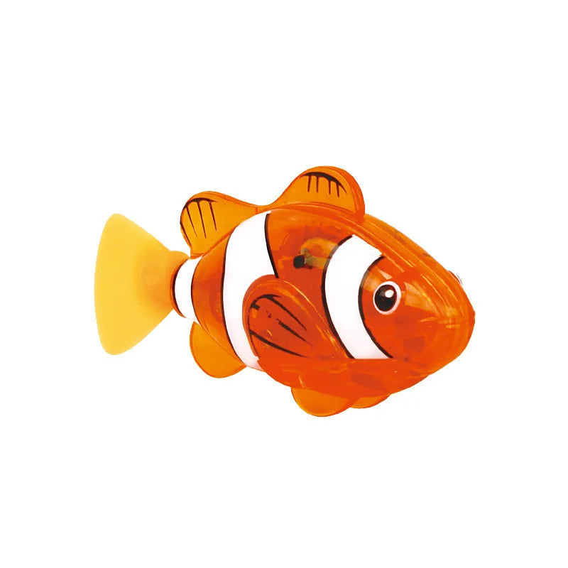 Light-Up Swimming Clownfish Bath Toy – Interactive Water Sensor Toy for Kids