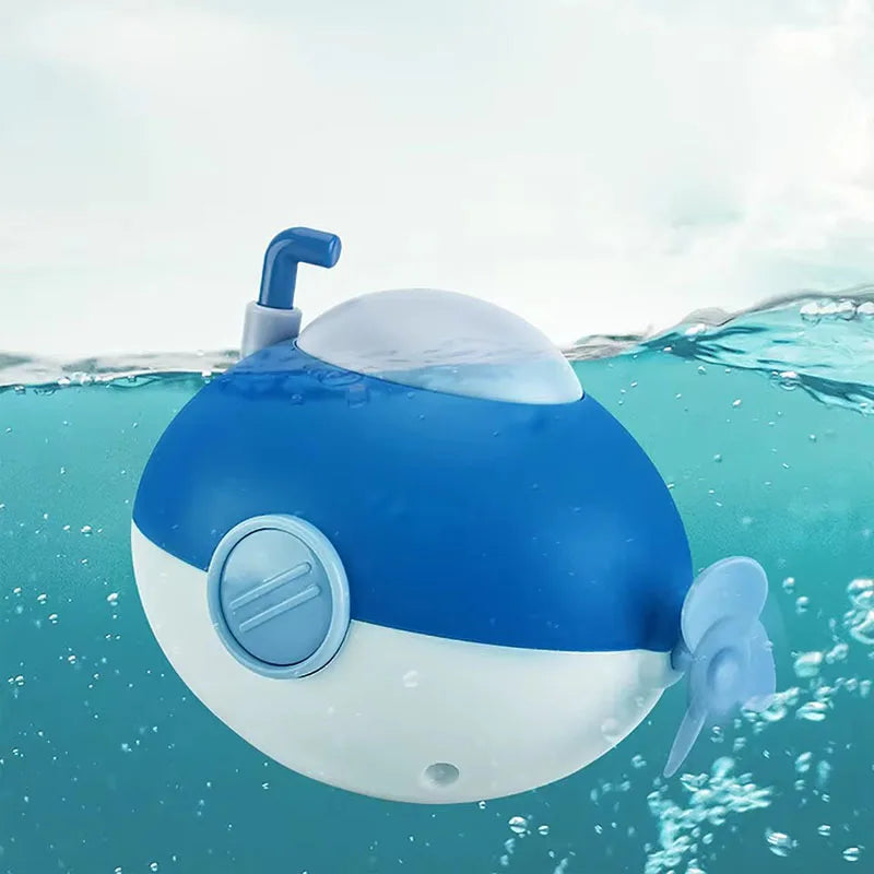 Wind-Up Swimming Submarine Bath Toy – Fun Water Toy for Kids