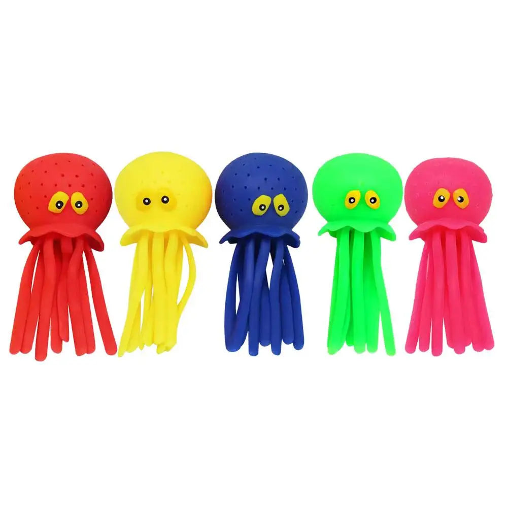 SplashOcto™ Baby Bath Sponge Toy – Soft Water Absorbing Octopus for Bath & Pool Fun