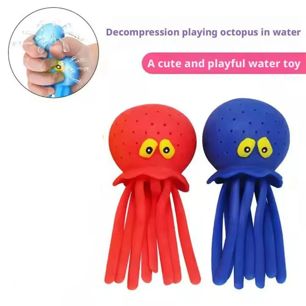 SplashOcto™ Baby Bath Sponge Toy – Soft Water Absorbing Octopus for Bath & Pool Fun