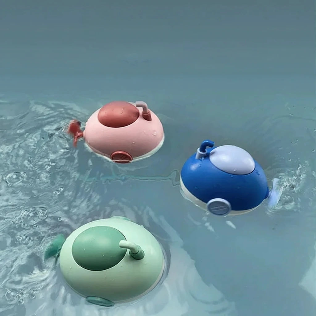 Wind-Up Swimming Submarine Bath Toy – Fun Water Toy for Kids