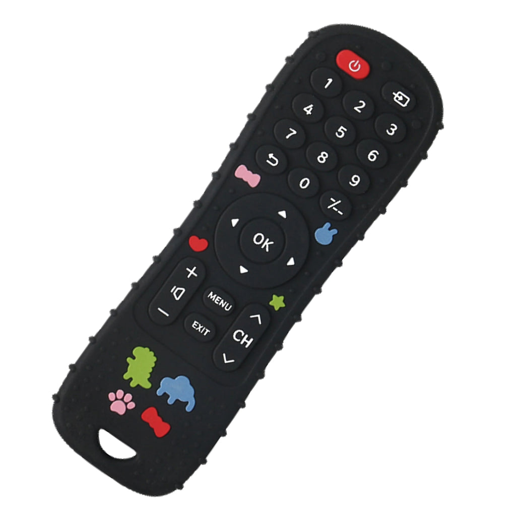 Silicone Baby Remote Teether | BPA-Free Sensory Teething Toy