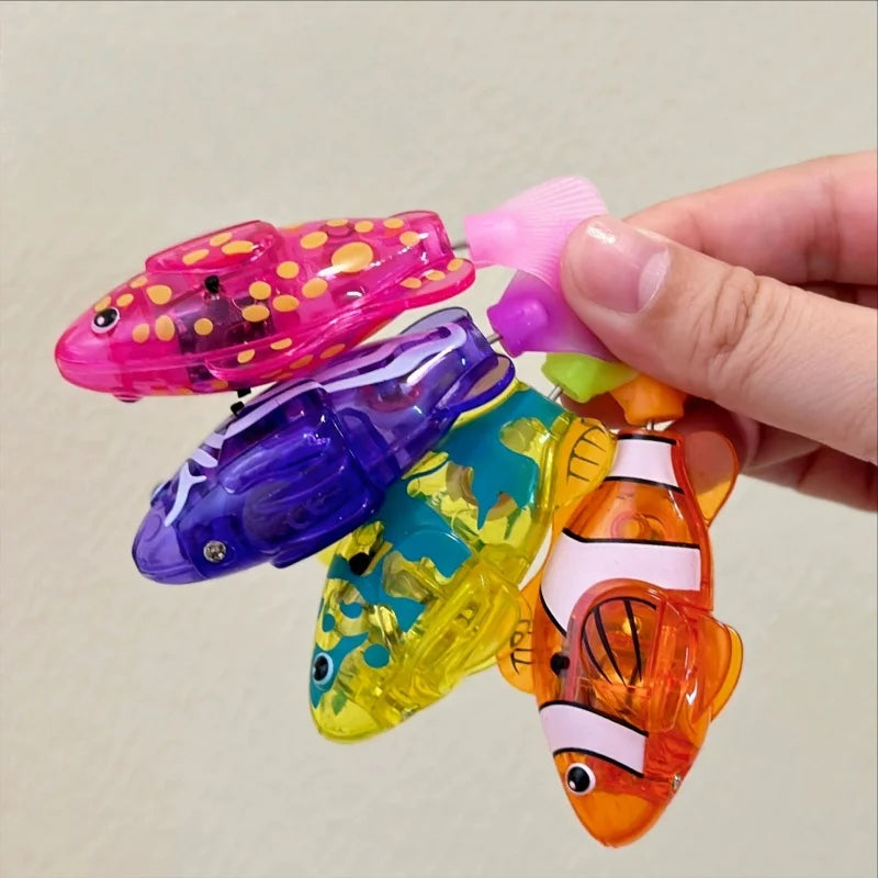 Light-Up Swimming Clownfish Bath Toy – Interactive Water Sensor Toy for Kids