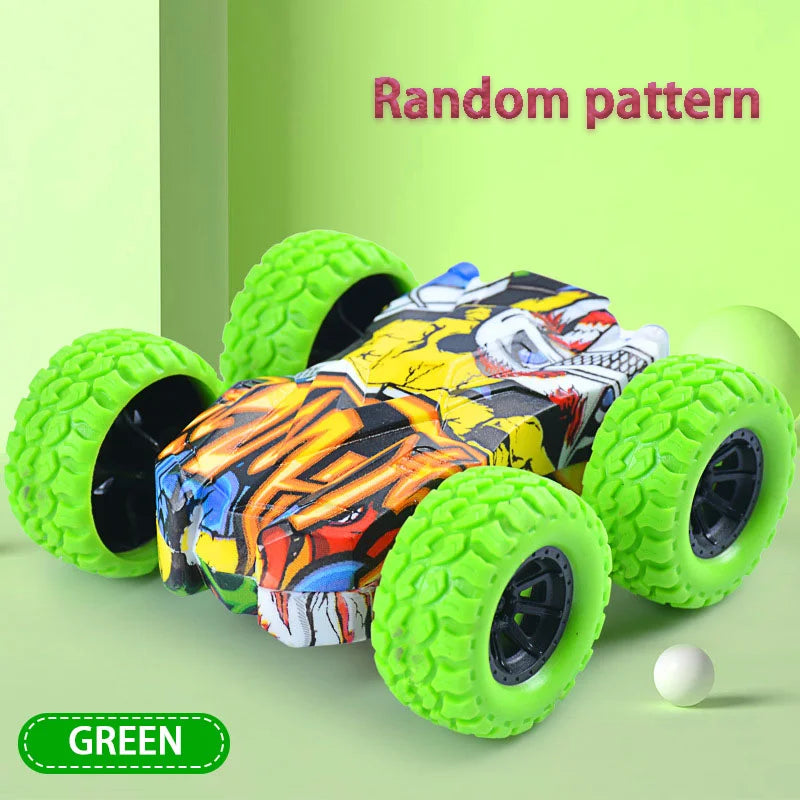 TurboFlip™ Double-Sided Stunt Car – Inertia Off-Road Toy Car for Kids