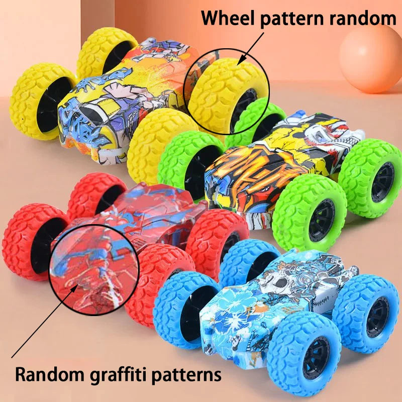TurboFlip™ Double-Sided Stunt Car – Inertia Off-Road Toy Car for Kids