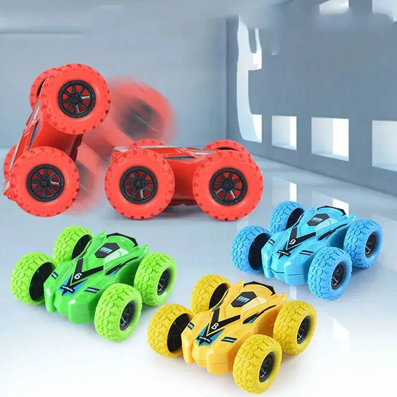 TurboFlip™ Double-Sided Stunt Car – Inertia Off-Road Toy Car for Kids