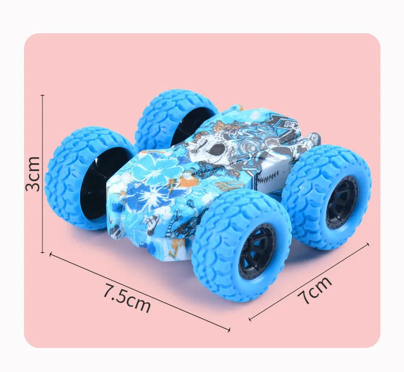 TurboFlip™ Double-Sided Stunt Car – Inertia Off-Road Toy Car for Kids