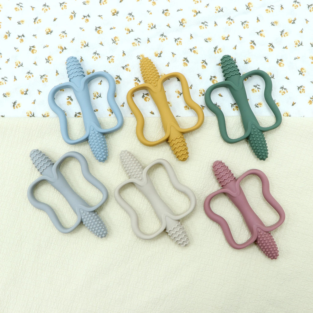Silicone Baby Teether | Easy-Grip BPA-Free Teething Toy