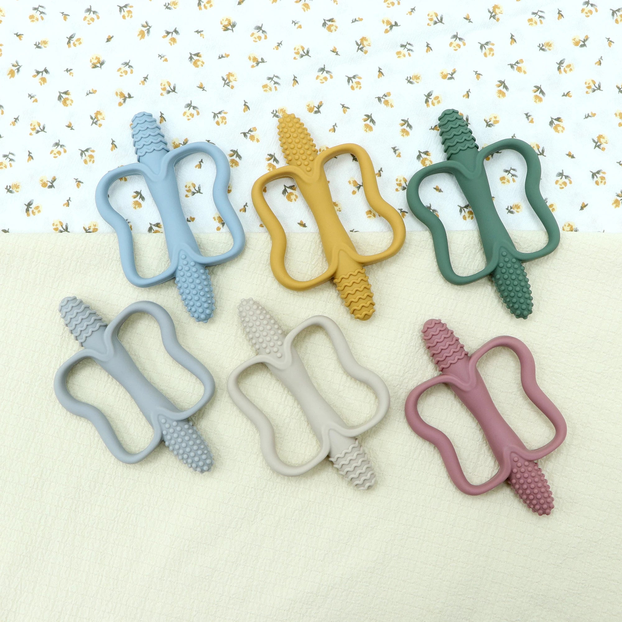 Silicone Baby Teether | Easy-Grip BPA-Free Teething Toy