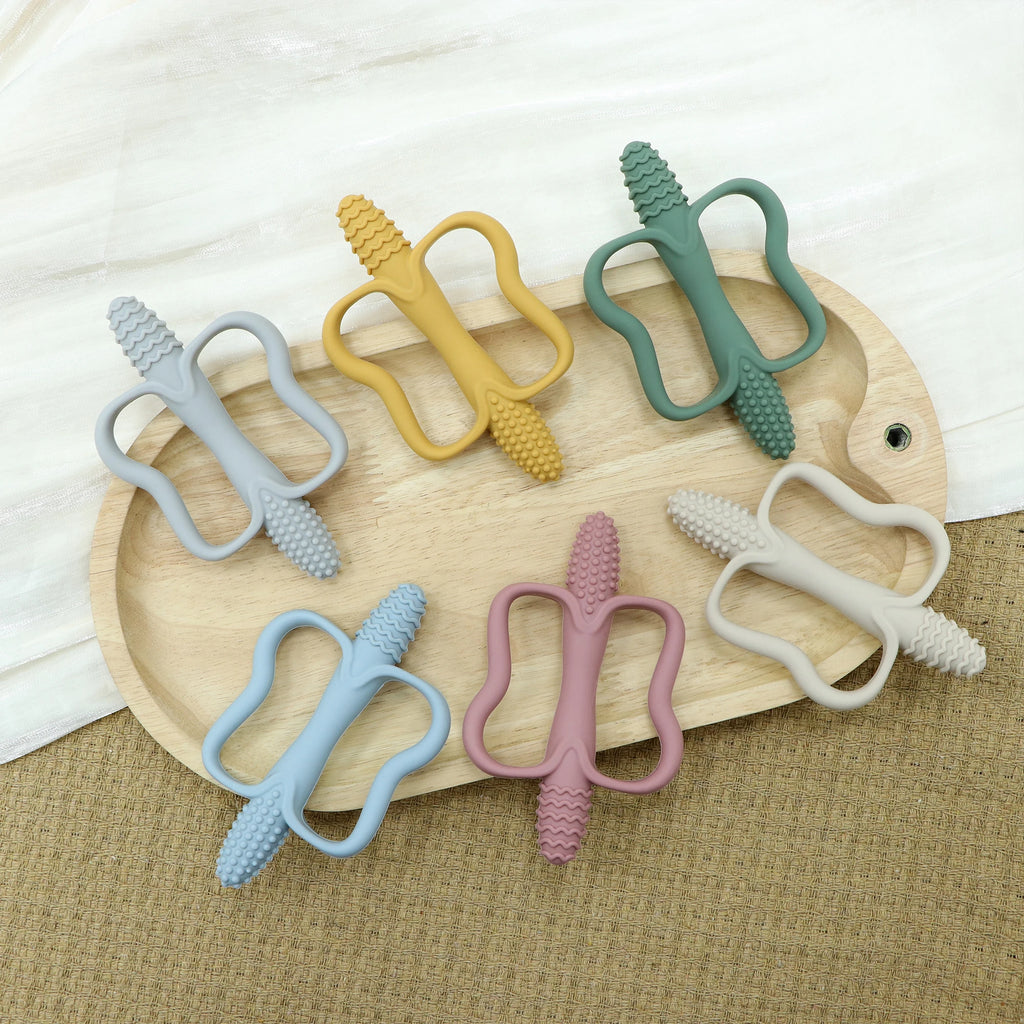 Silicone Baby Teether | Easy-Grip BPA-Free Teething Toy