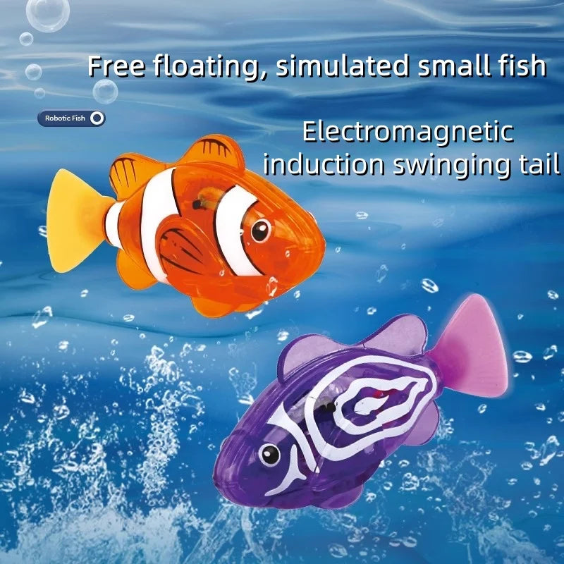 Light-Up Swimming Clownfish Bath Toy – Interactive Water Sensor Toy for Kids