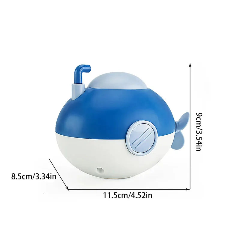 Wind-Up Swimming Submarine Bath Toy – Fun Water Toy for Kids