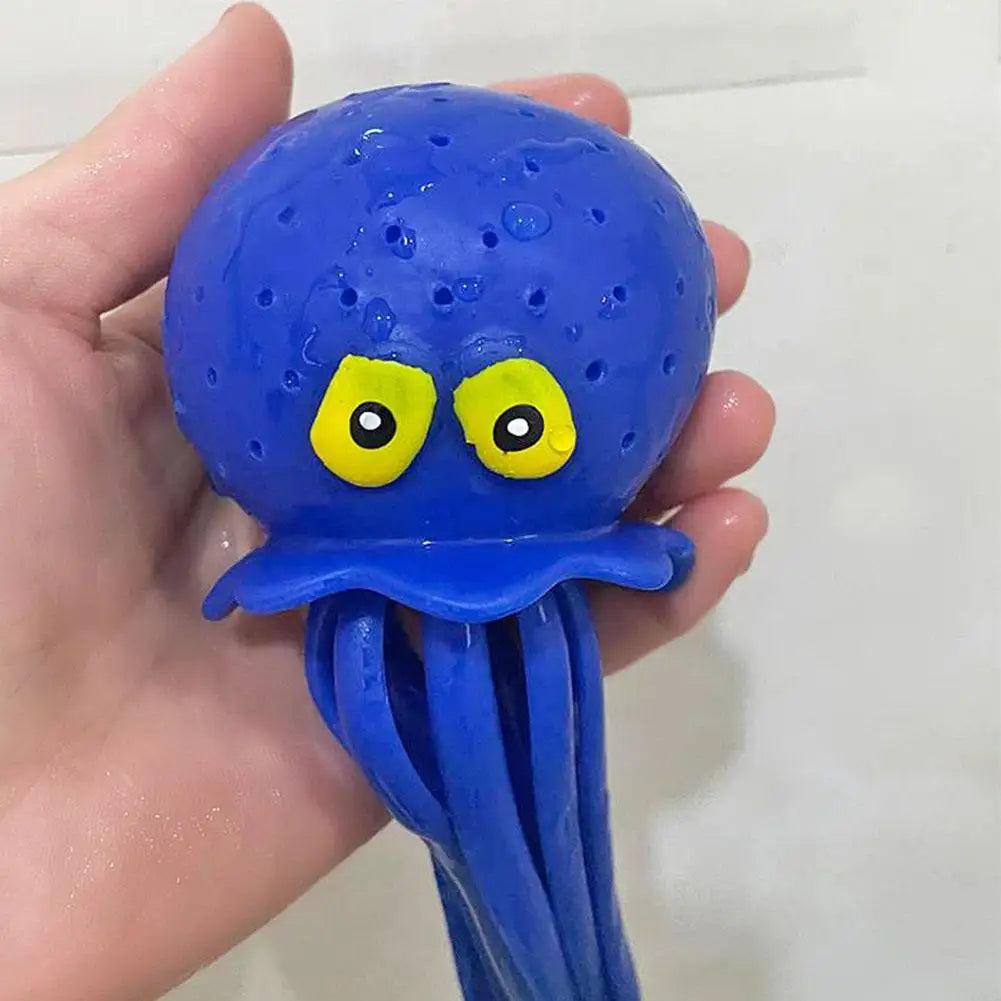 SplashOcto™ Baby Bath Sponge Toy – Soft Water Absorbing Octopus for Bath & Pool Fun