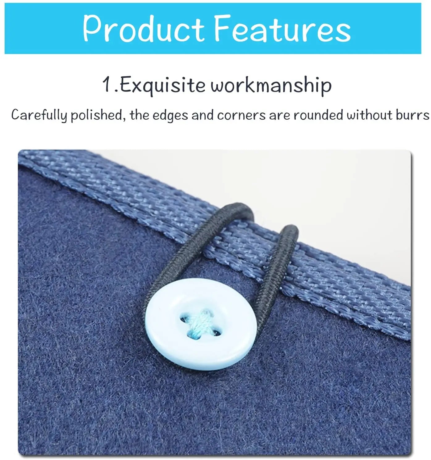 Montessori Baby Busy Board – Educational Buckle Training Toy for Toddlers & Preschool Kids