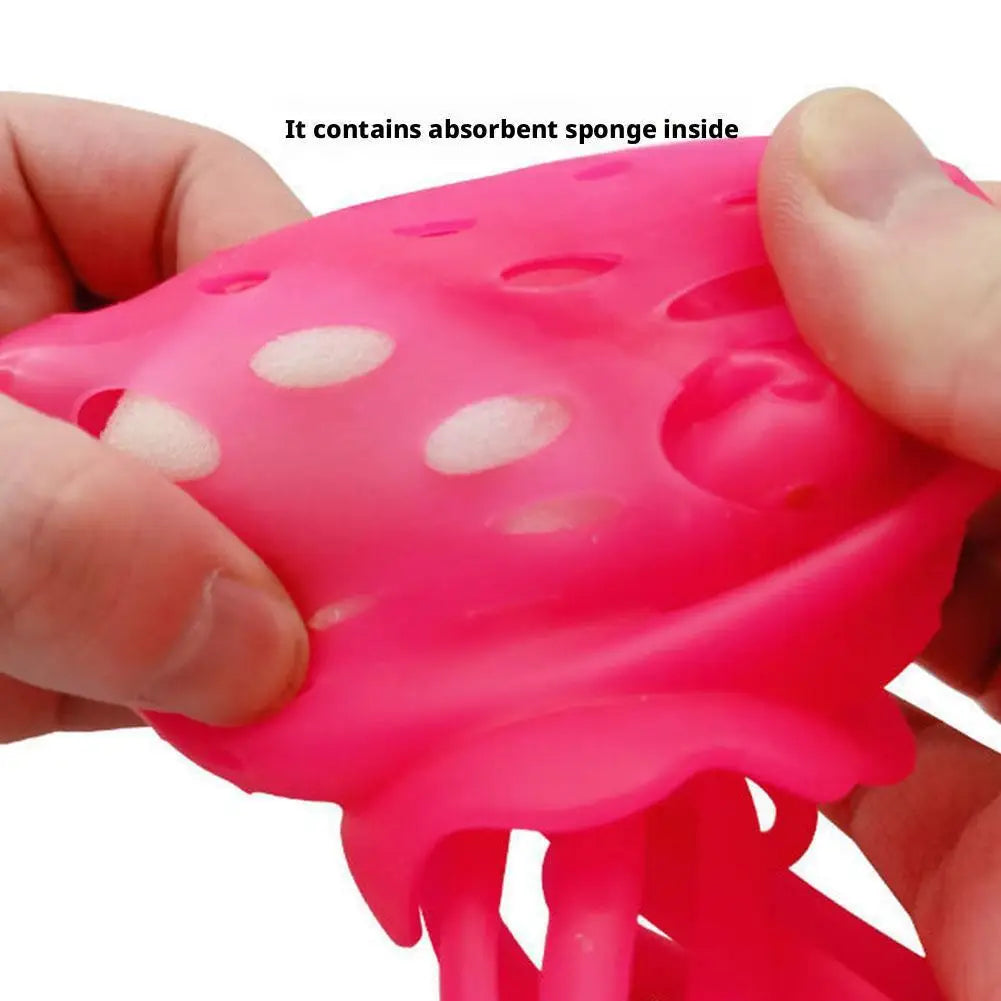 SplashOcto™ Baby Bath Sponge Toy – Soft Water Absorbing Octopus for Bath & Pool Fun