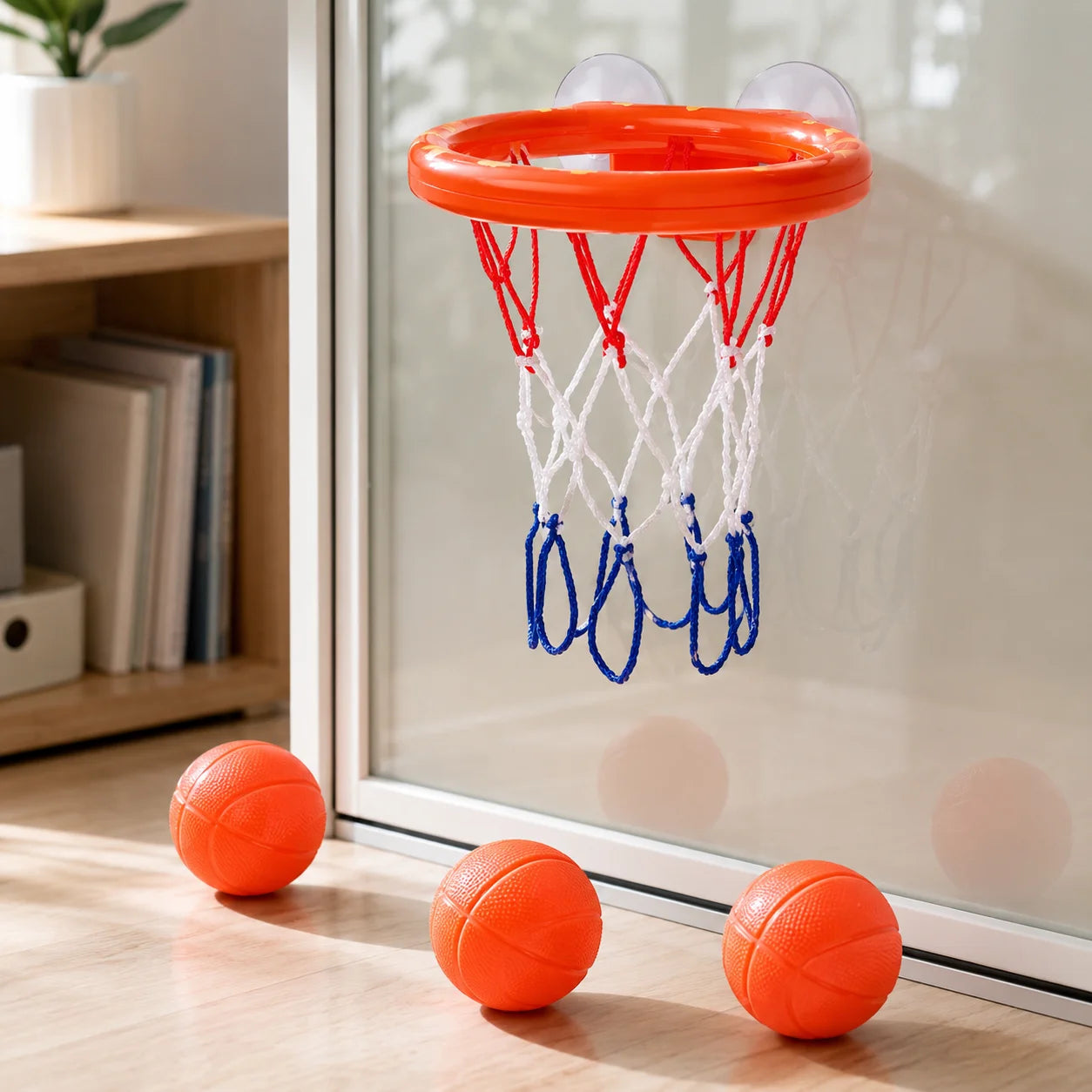 Toddler Bath Basketball Hoop | Fun Suction Cup Bathtub Game