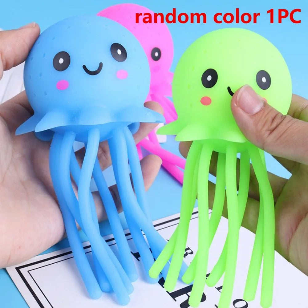 SplashOcto™ Baby Bath Sponge Toy – Soft Water Absorbing Octopus for Bath & Pool Fun