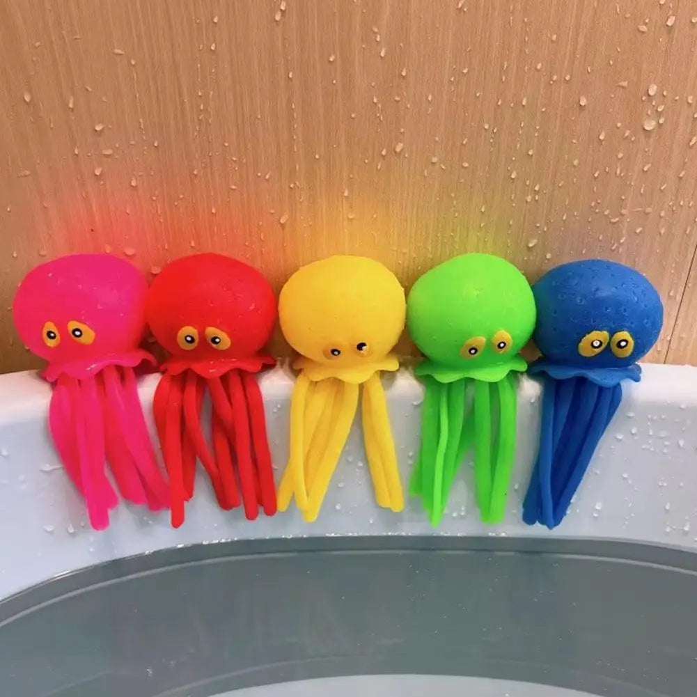 SplashOcto™ Baby Bath Sponge Toy – Soft Water Absorbing Octopus for Bath & Pool Fun